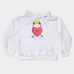 Funny Heart Gaming Valentines Day Men Women Boys Girl Gamer Kids Hoodie